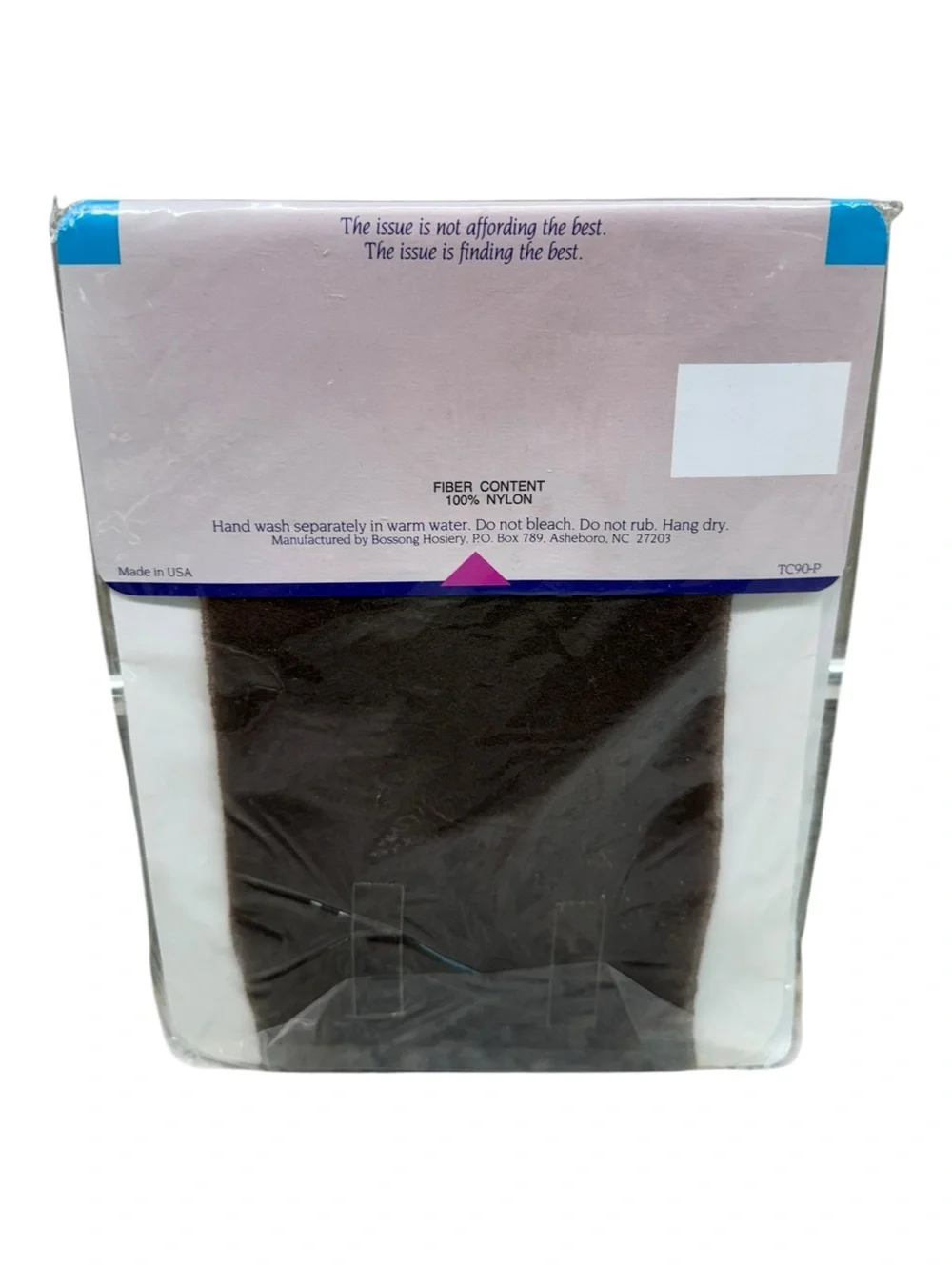 Vintage Town & Country Ultra Sheer Pantyhose 100% Nylon Medium Coffee 525